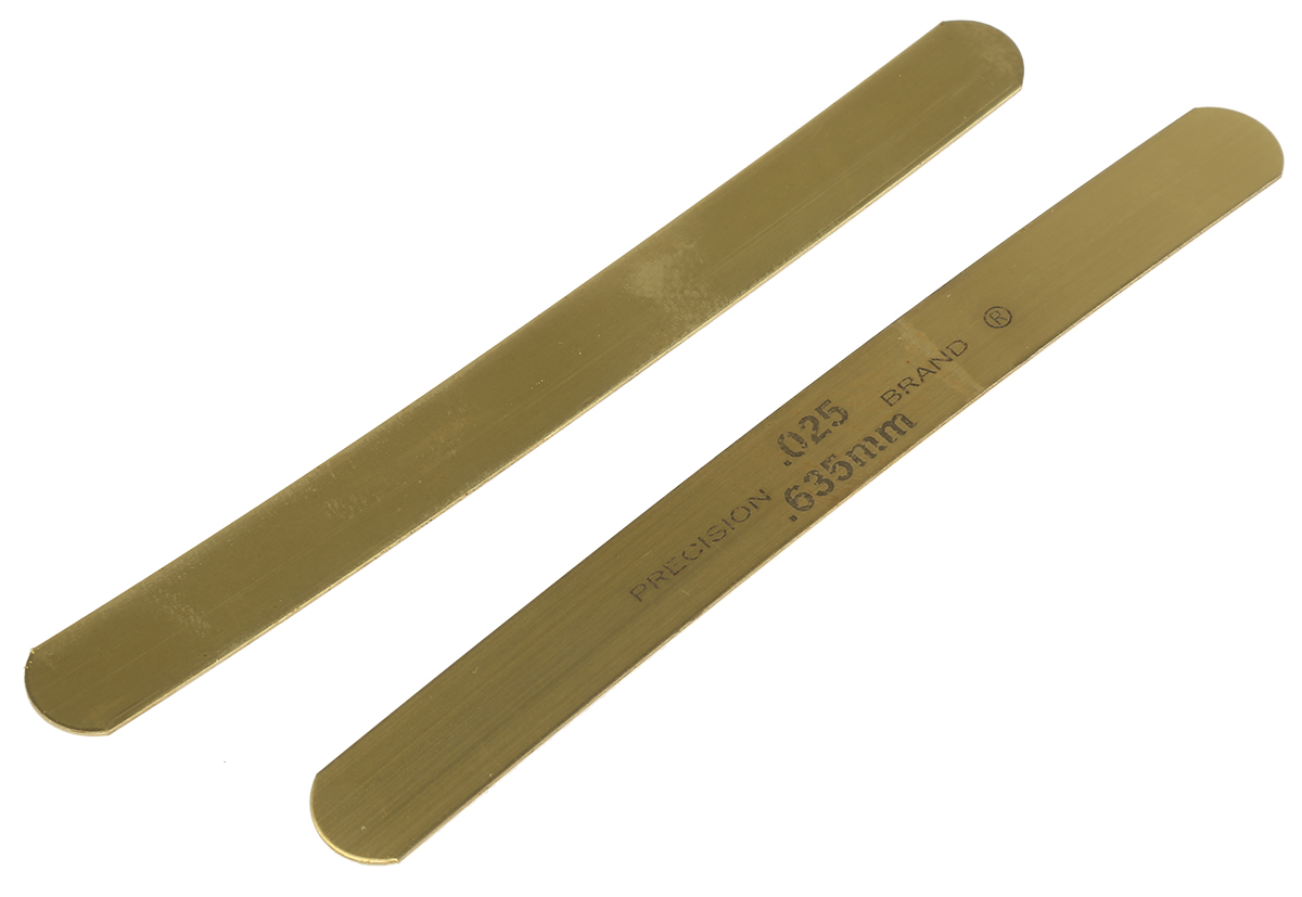 785-7831 RS PRO Brass Feeler Gauge, 20 Blades