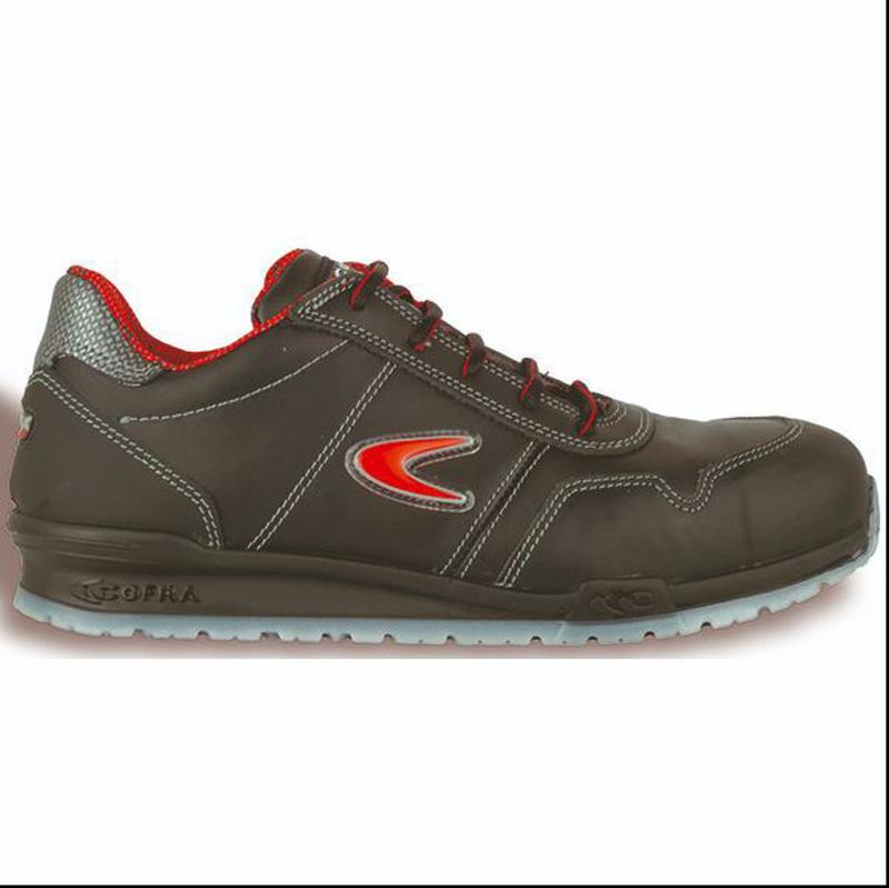 Cofra ZATOPEK S3S CI FO SR Black Aluminium Safety Trainer, UK 6.5, EU 40