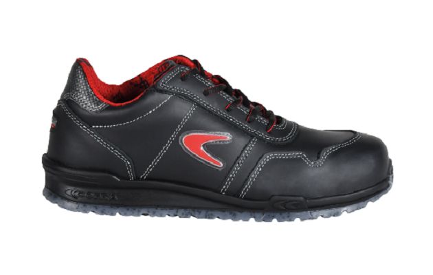 Cofra ZATOPEK S3S CI FO SR Unisex Black Aluminium Safety Trainer, UK 10, EU 44