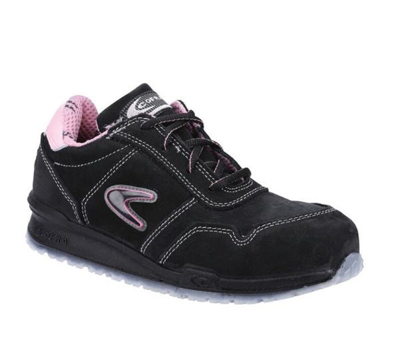 Cofra ALICE S3S CI FO SR Women's Black Aluminium Safety Trainer, UK 2, EU 35