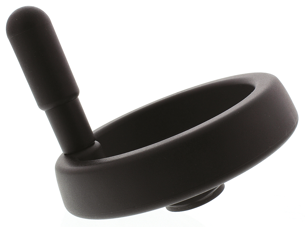 78521 Elesa Black Technopolymer Hand Wheel, 99 mm diameter