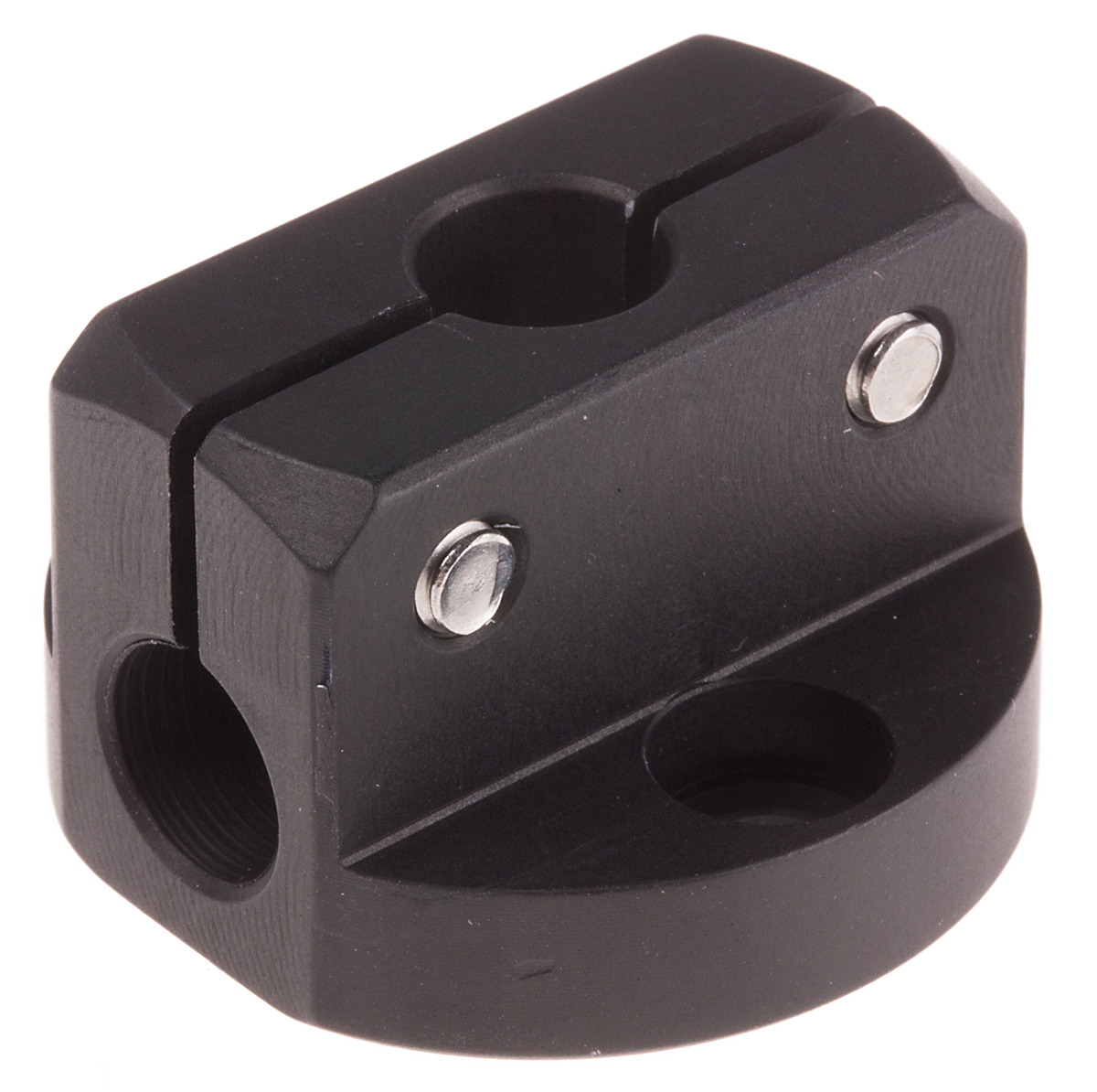 RS PRO M4 Base Clamp, Connecting Component, Strut Profile Round, Groove Size 20 mm, Round Tube Size 8 mm