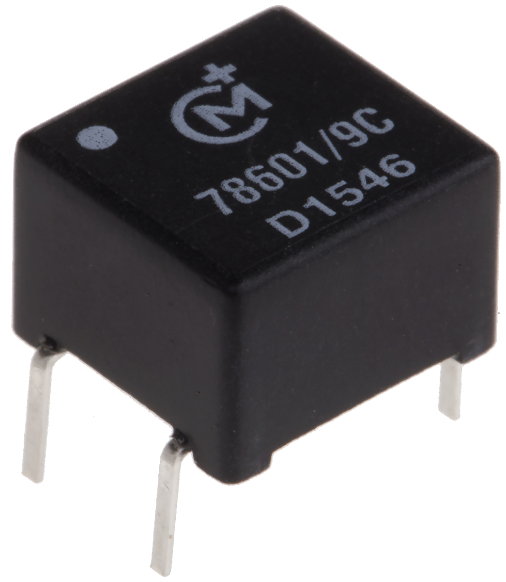 Murata Power Solutions Through Hole Pulse Transformer 0.0423611111 Turns Ratio, 10000 μH Prim. Inductance, 1.3Ω Prim.