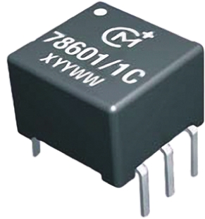 Murata Power Solutions Through Hole Pulse Transformer 3:71 Turns Ratio, 2000 μH Prim. Inductance, 0.66Ω Prim. Resistance