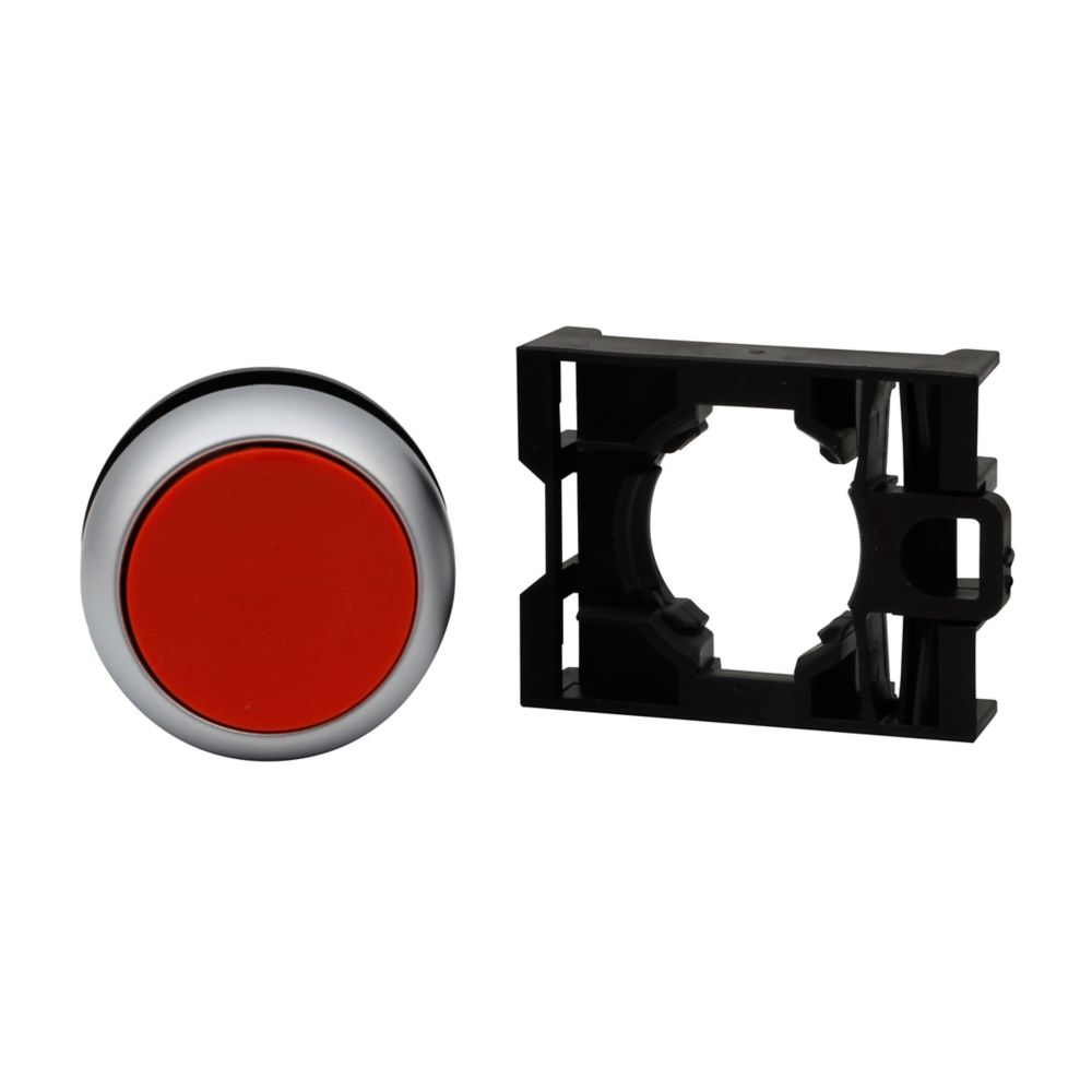 78635766-m22-d-rm22-a Eaton RMQ Titan M22 Series Red Momentary Push Button Head, 22 mm Cutout, IP69K