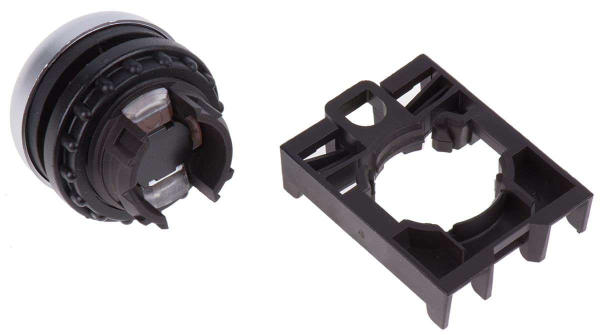 78635770-m22-d-ym22-a Eaton RMQ Titan M22 Series Yellow Momentary Push Button Head, 22 mm Cutout, IP69K