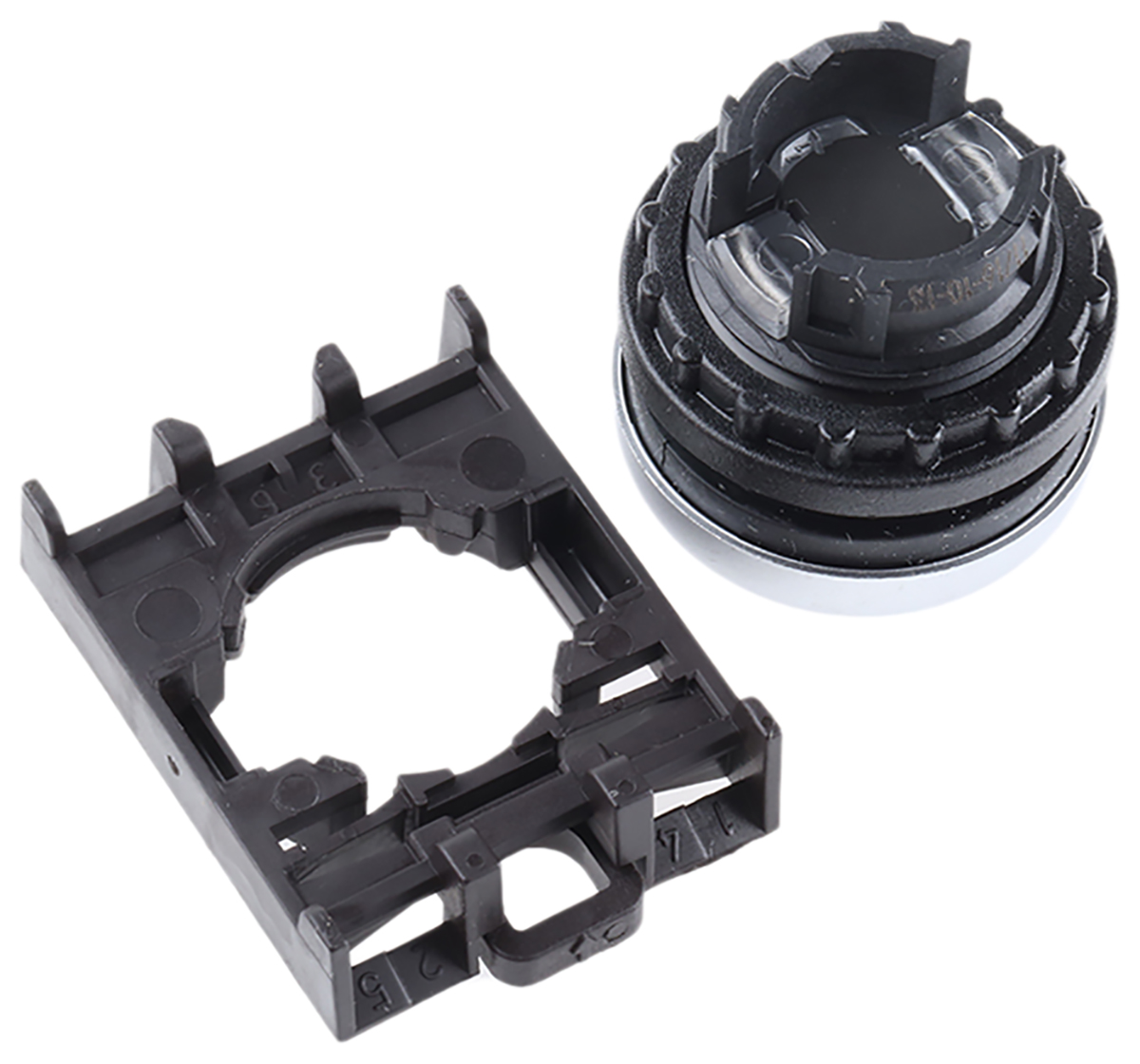 78635778-m22-dr-sm22-a Eaton RMQ Titan M22 Series Black Maintained Push Button Head, 22 mm Cutout, IP69K