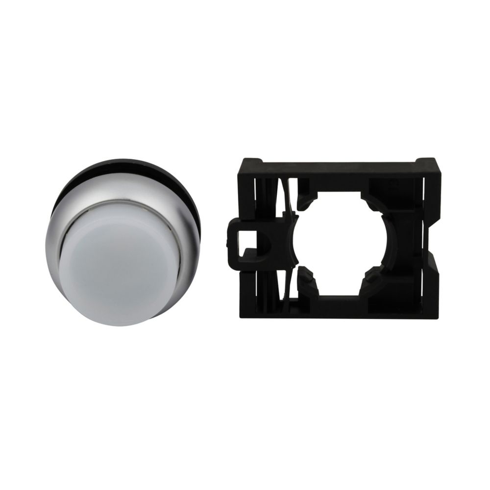 Eaton RMQ Titan M22 Series White Maintained Push Button Head, 22 mm Cutout, IP69K