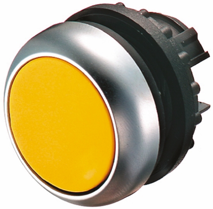 Eaton RMQ Titan M22 Series Yellow Momentary Push Button Head, 22 mm Cutout, IP69K