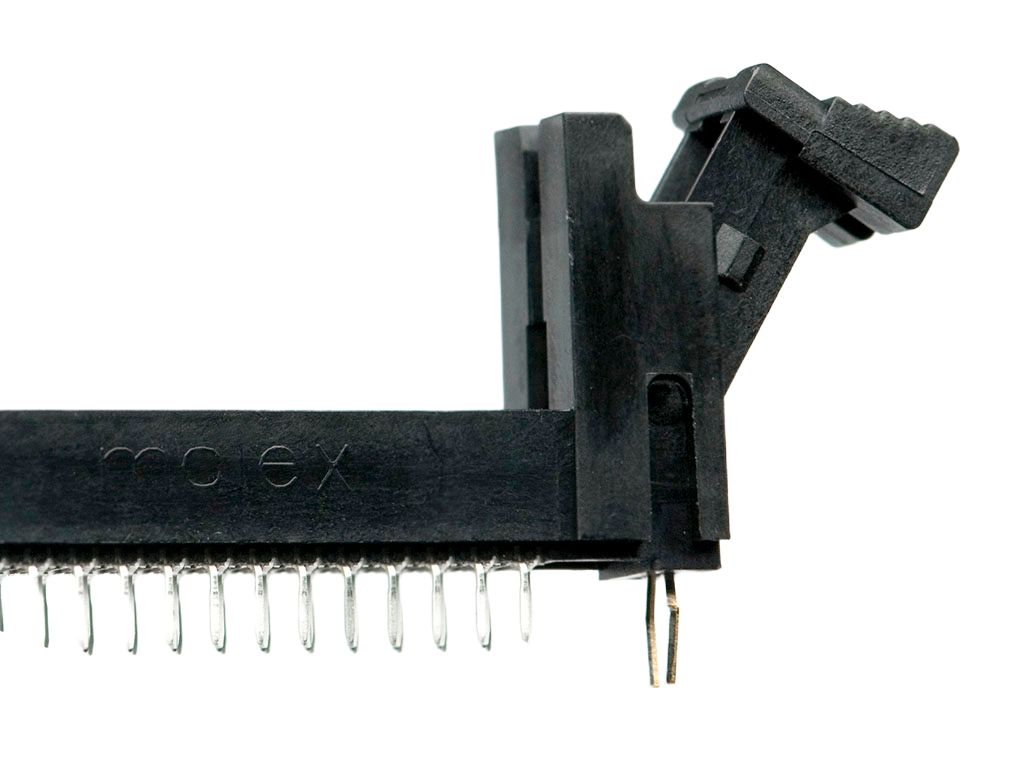 Molex 0.85 mm Pitch 288 Way, Vertical Through Hole Mount DDR4 Socket ,29V, 0.75A