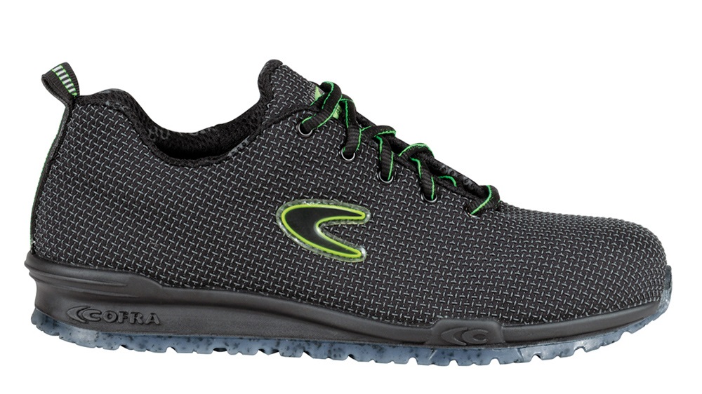 Cofra MONTI Unisex Black Aluminium Safety Trainer, UK 13, EU 48