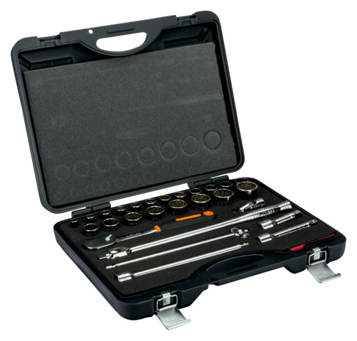 Bahco 1-Piece 1/2 in Bi-Hexagonal Square Drive Socket Set