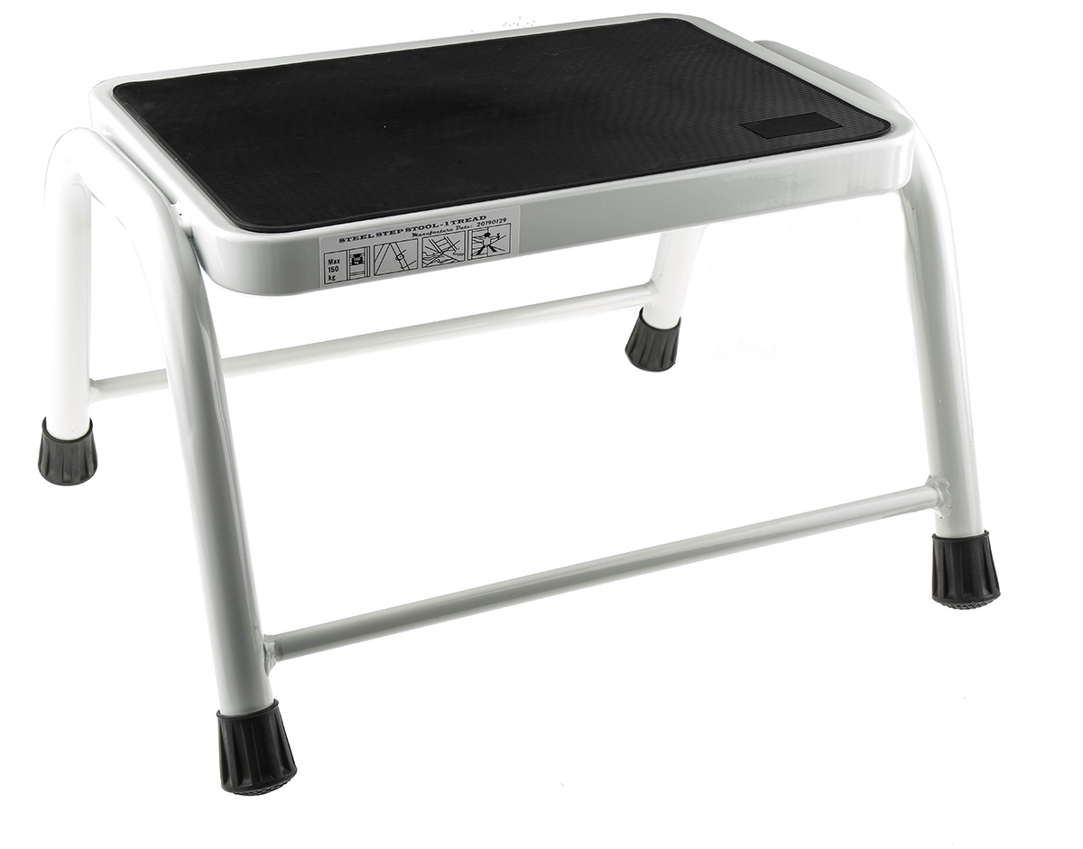 789-8488 RS PRO 1 Tread Steel Kick Step 0.255m Platform Height