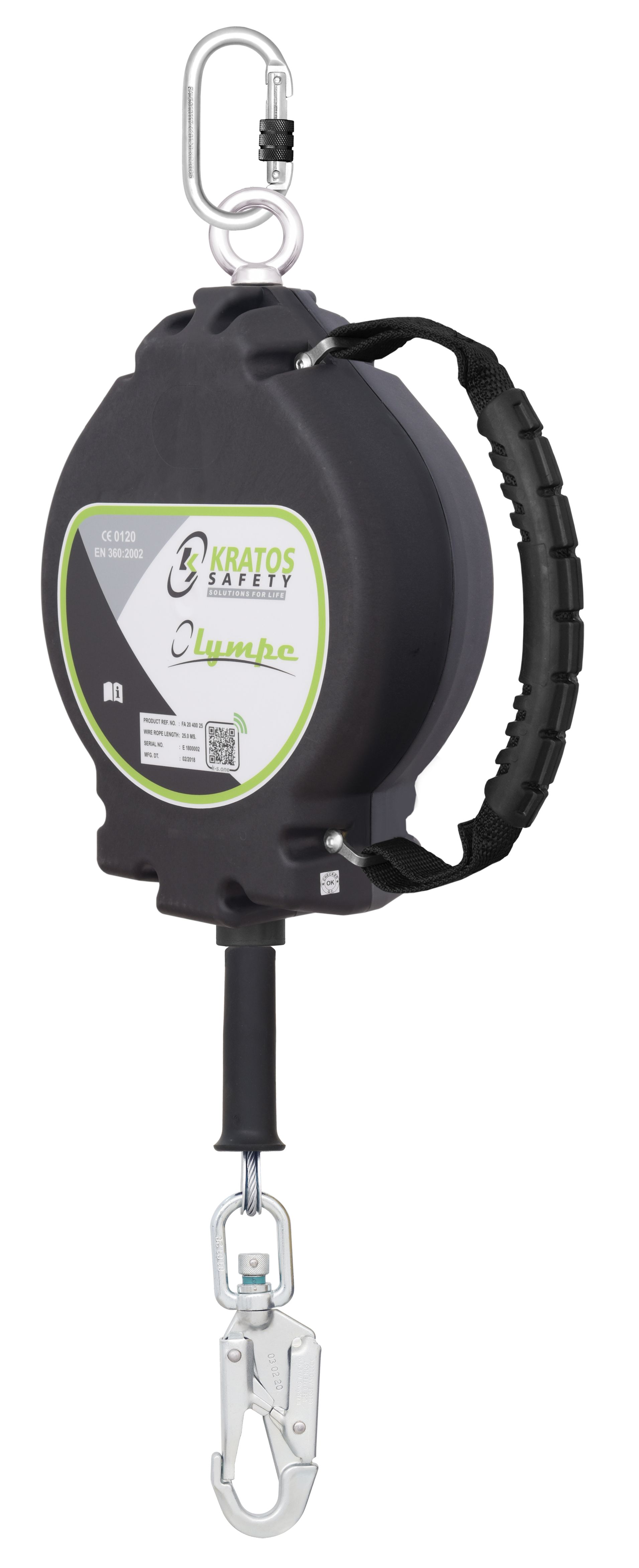 KRATOS SAFETY Fall Arrester Polyamide Single