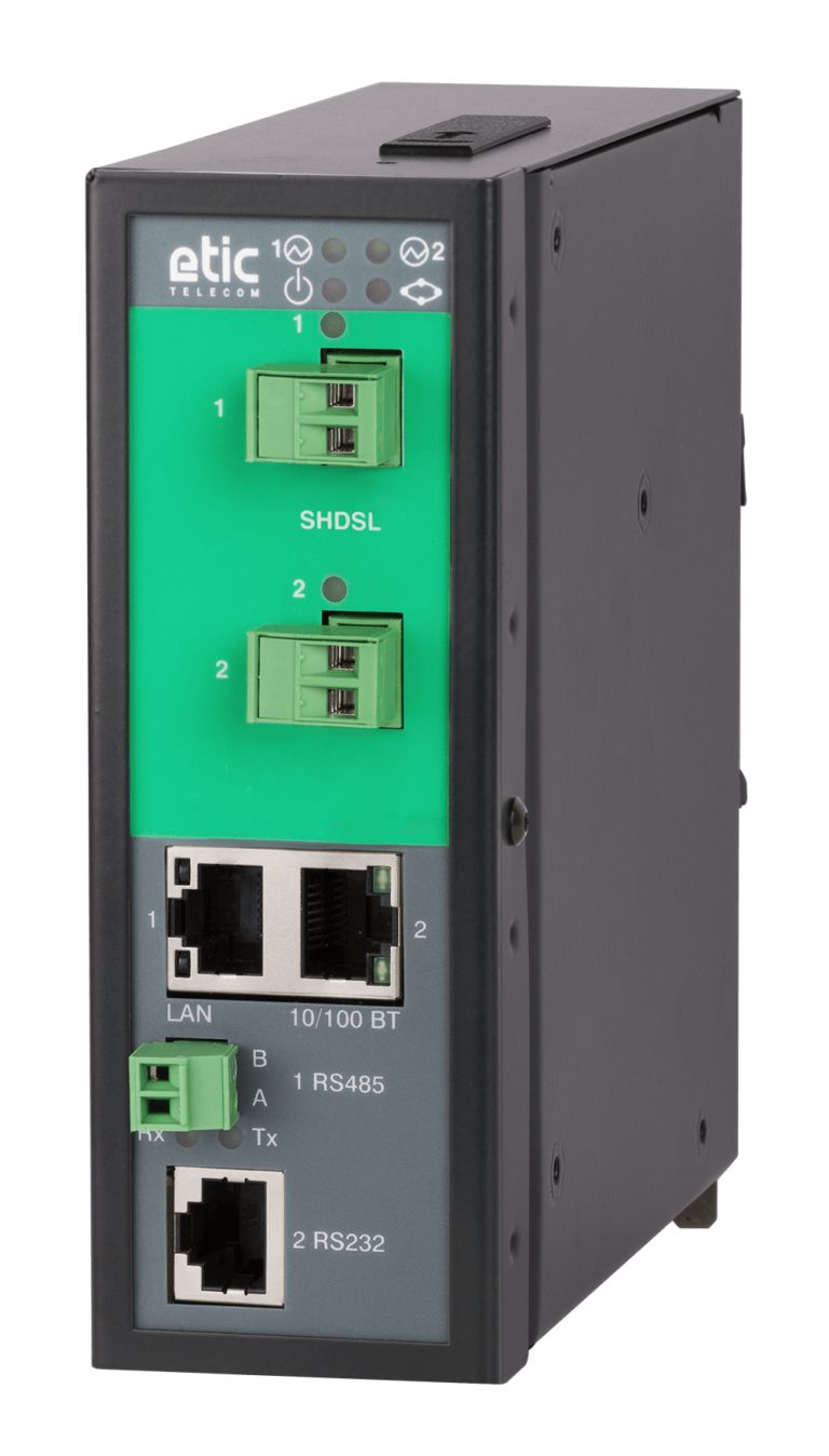 Etic XSLAN Series Ethernet Module for Use with SHDSL, SPE, Digital, Digital, 10 → 30 V dc