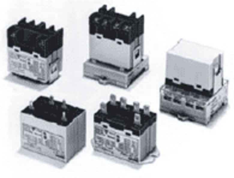 Omron Chassis Mount Power Relay, 12V dc Coil, DPST