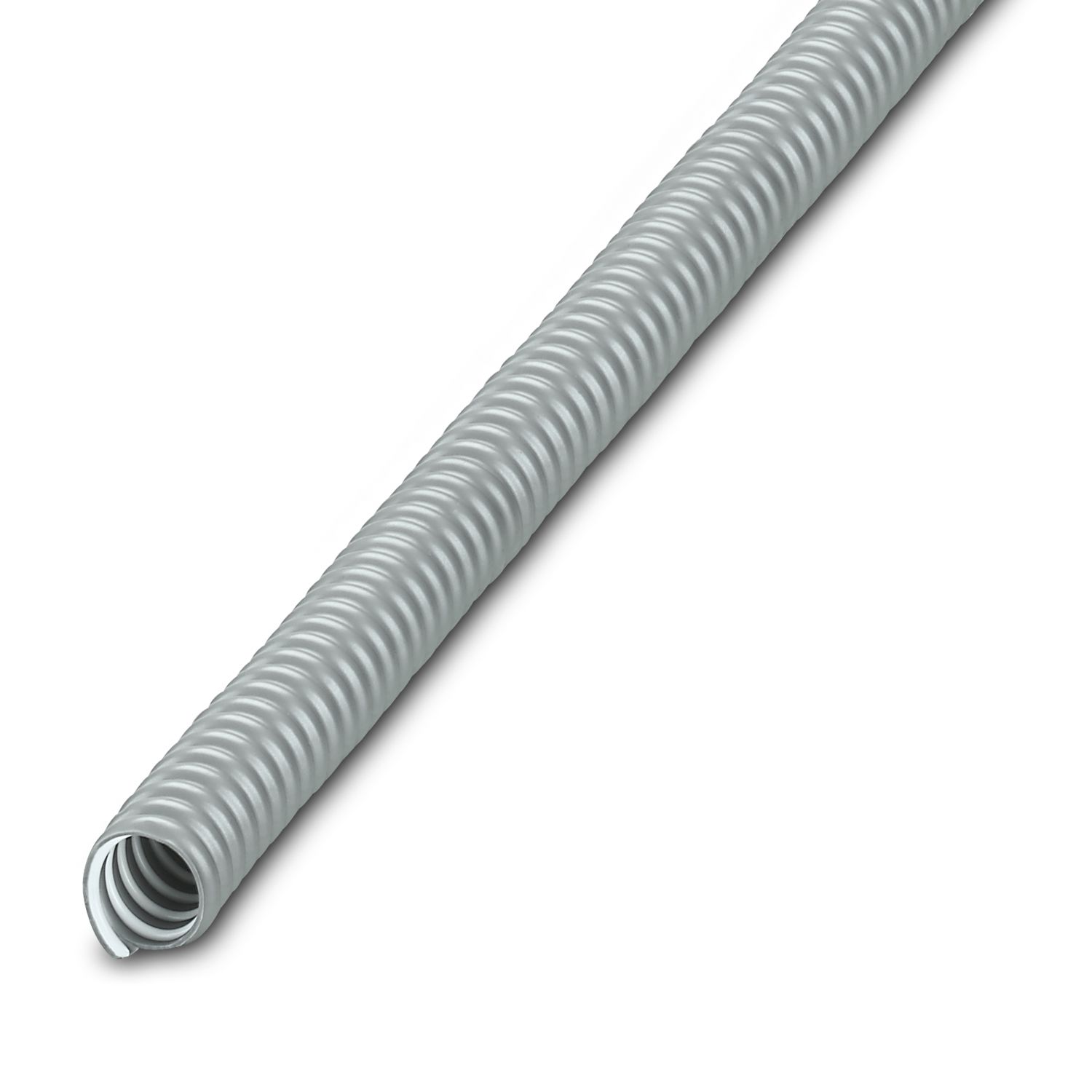 Phoenix Contact 10m Grey Cable Cover in PVC, 13mm Inside dia.