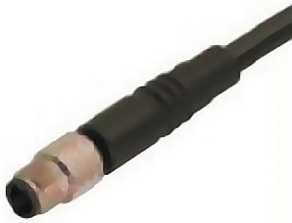 binder Male 3 way Straight to Unterminated 4 way Free End Sensor Actuator Cable, 2 m