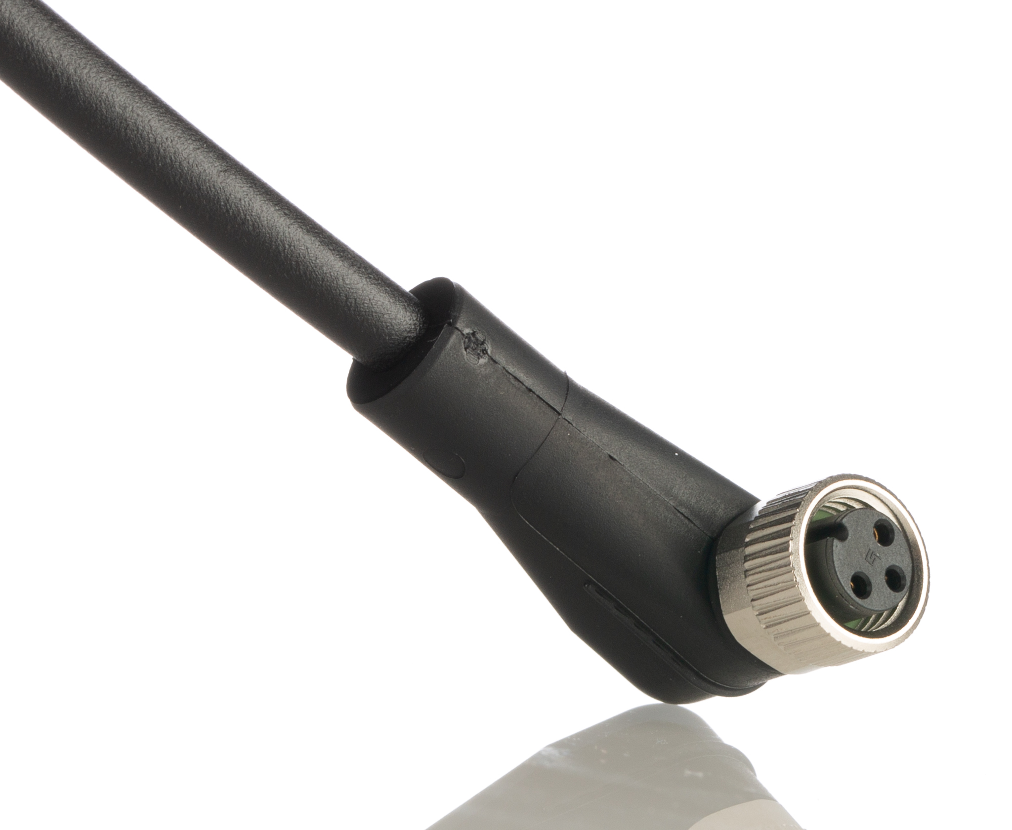 79-3408-52-03 binder Female 3 way Right Angle to Unterminated Free End Sensor Actuator Cable, 2 m