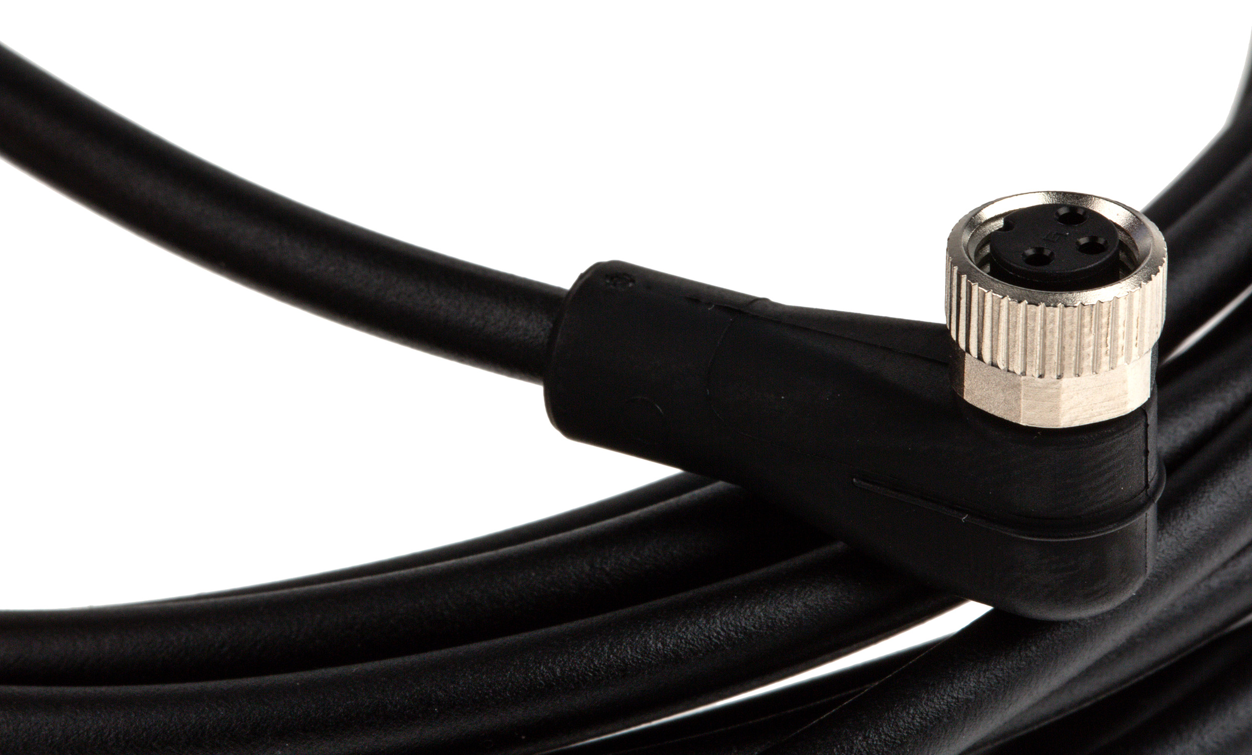 79-3408-55-03 binder Female 3 way Right Angle to Unterminated Free End Sensor Actuator Cable, 5 m