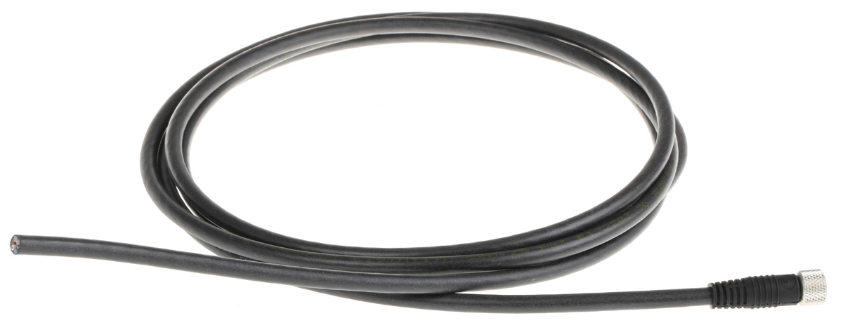 binder Male 34 way Straight to Female 34 way Unterminated Sensor Actuator Cable, 5 m