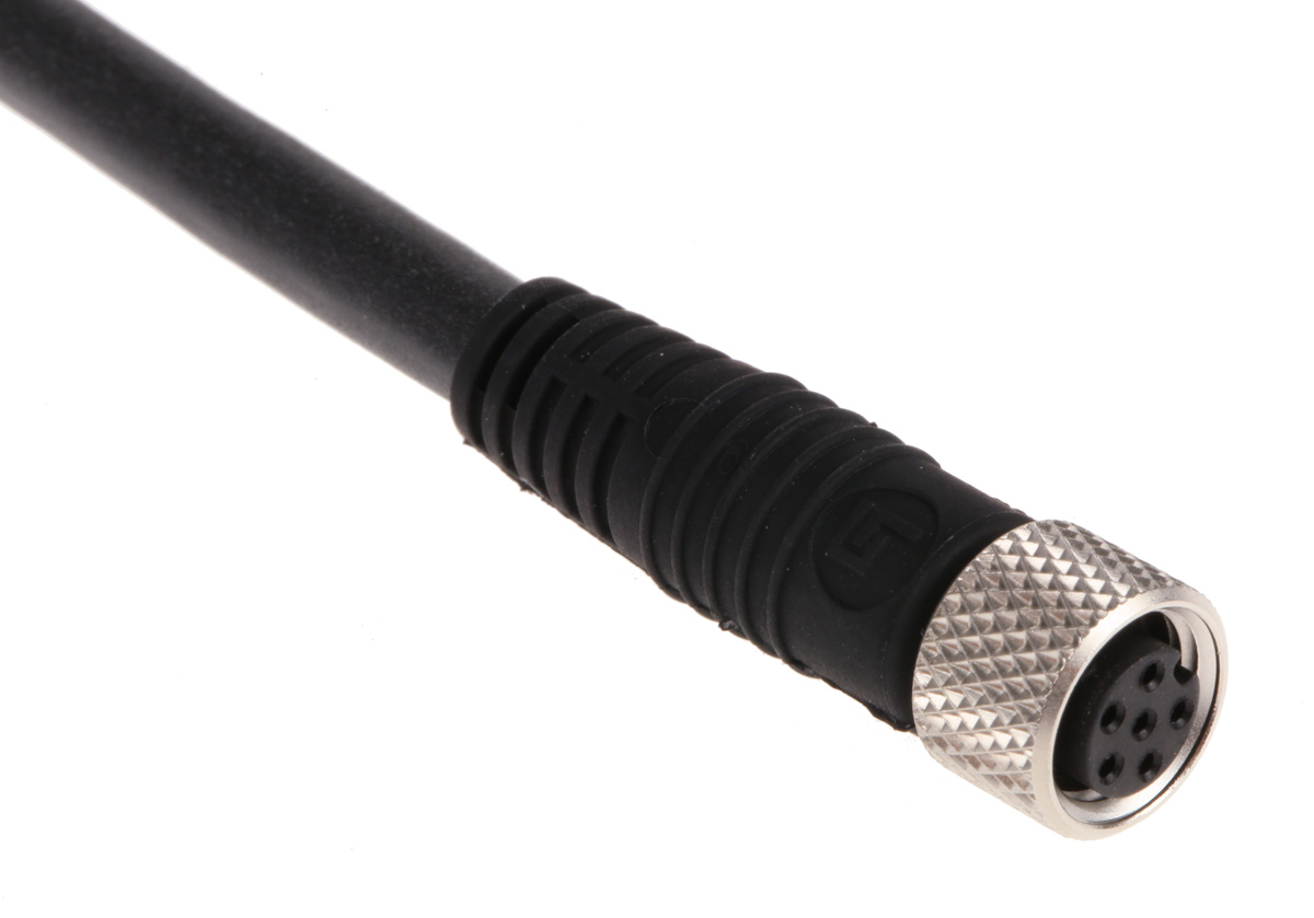 79-3464-52-06 binder Male 34 way Straight to Female 34 way Unterminated Sensor Actuator Cable, 5 m