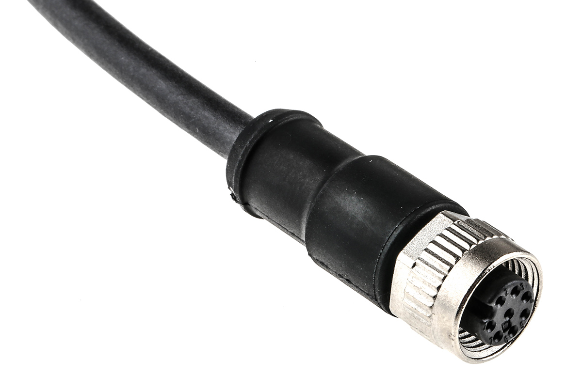 79-3480-32-08 binder Female 8 way Straight to Unterminated Sensor Actuator Cable, 5 m