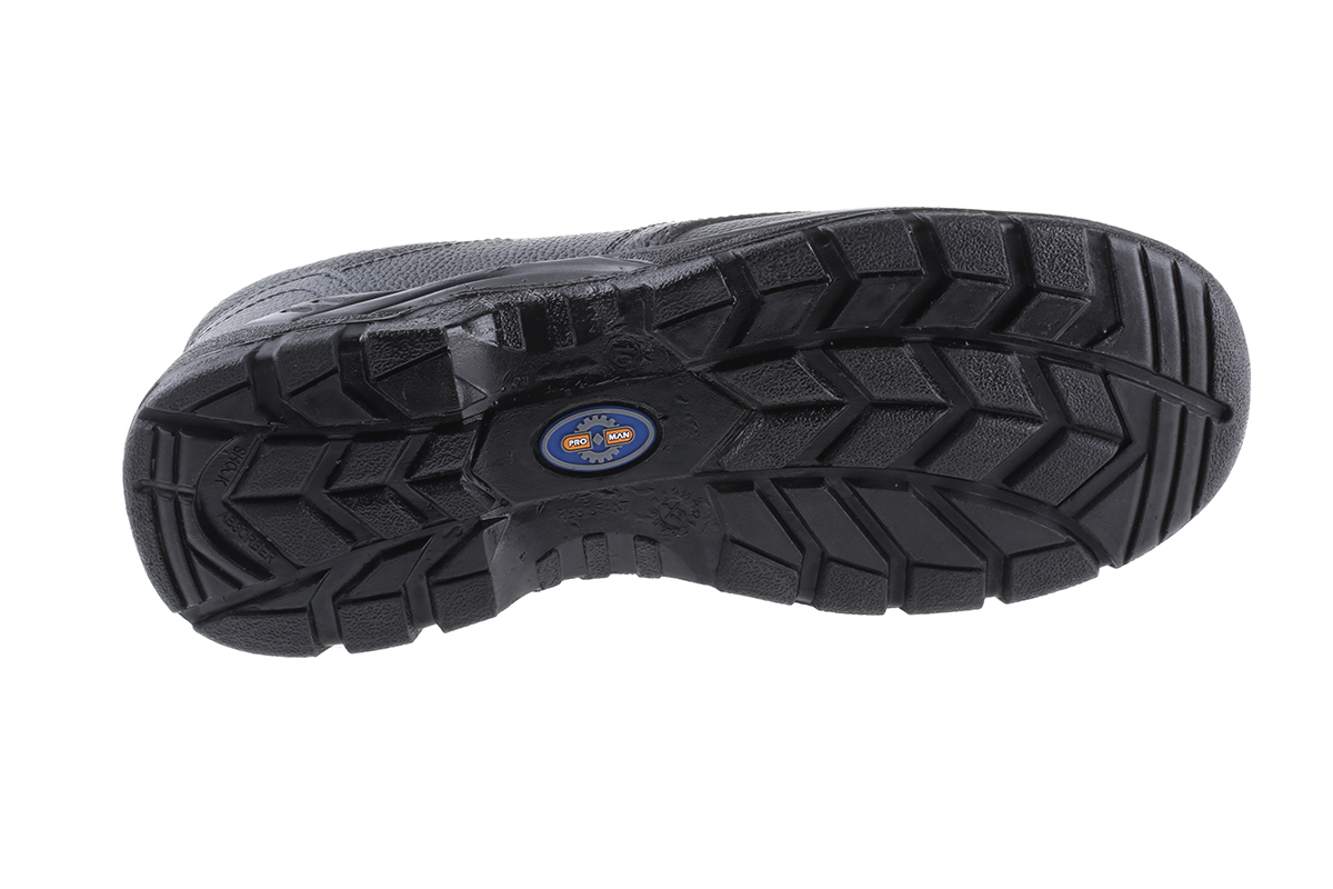 790-4025 Rockfall Power Men's Black Steel Safety Trainer, UK 10, EU 44