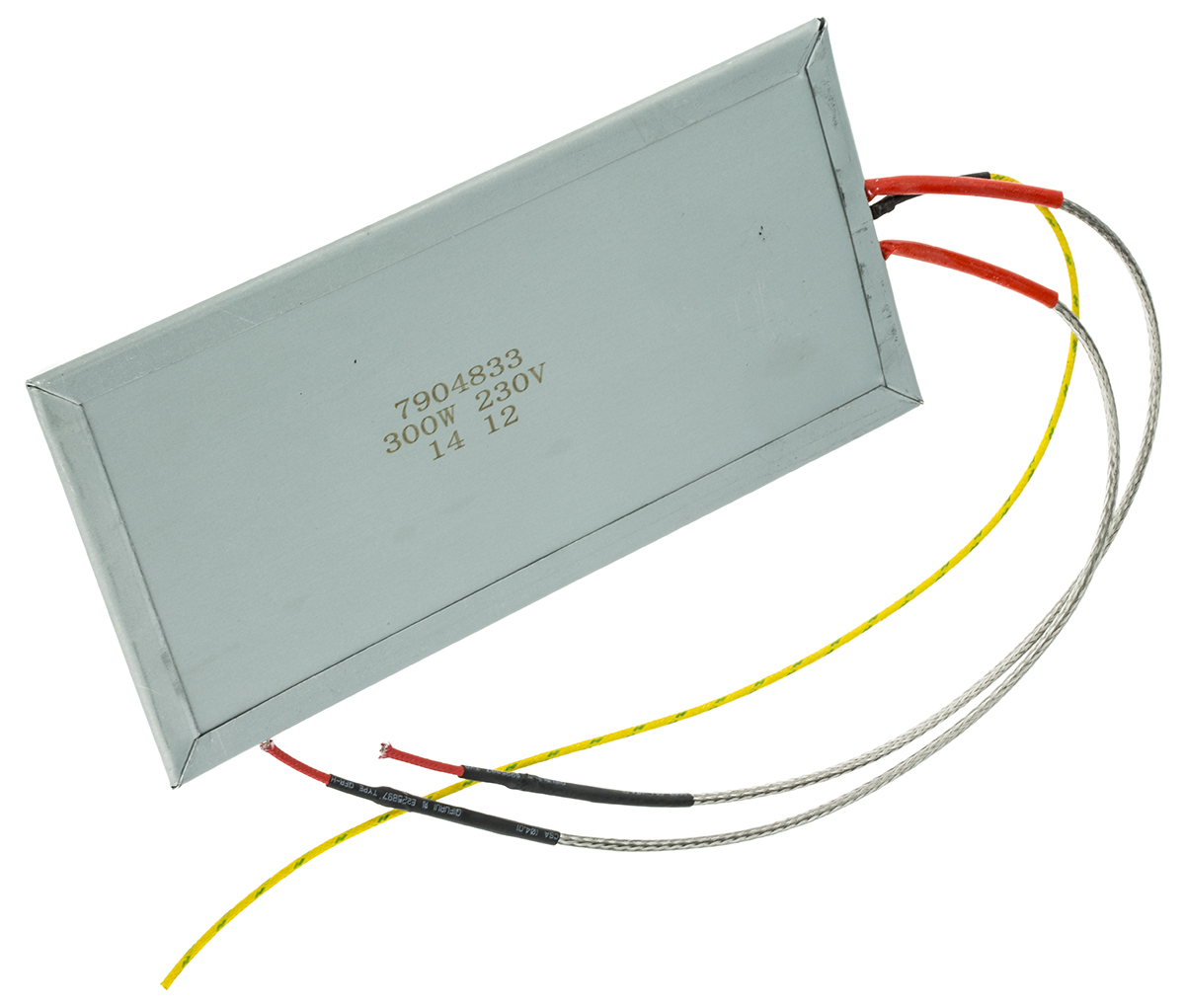 RS PRO Mica Heating Pad, 300 W, 260 °C, 200 mm 100mm