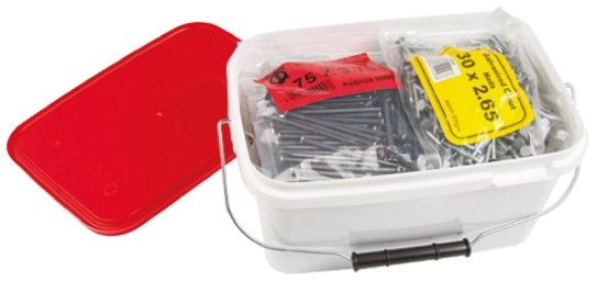 RS PRO Galvanised Steel Nail; 500 g Bag