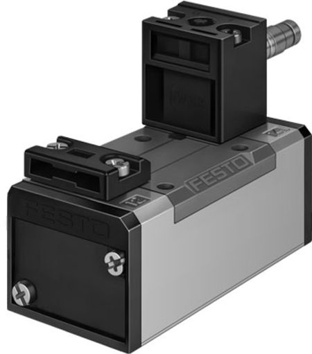 Festo 5/2 Monostable Pneumatic Solenoid/Pilot-Operated Control Valve - Electrical MN1H Series, 159710