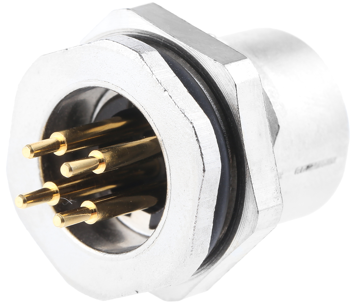 binder Circular Connector, 4 Contacts, Panel, M12 Connector, Socket, Female, IP67, 713 Series