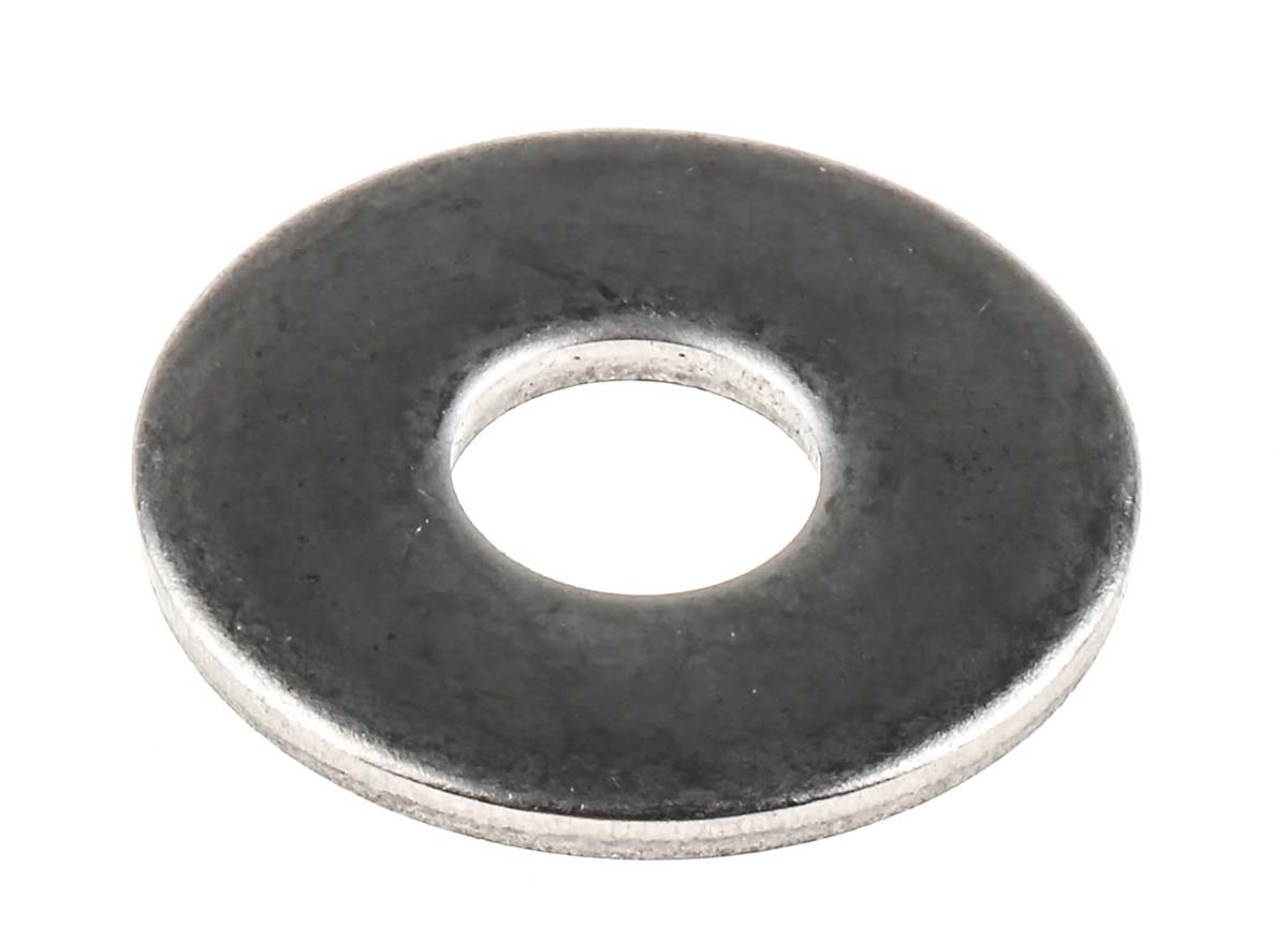 RS PRO Stainless Steel Plain Washers, M8, DIN 9021