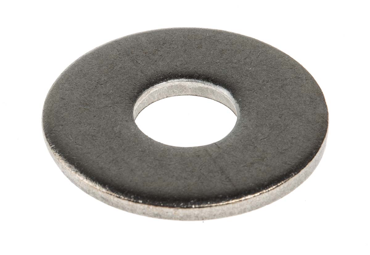 RS PRO Stainless Steel Plain Washers, M12, DIN 9021