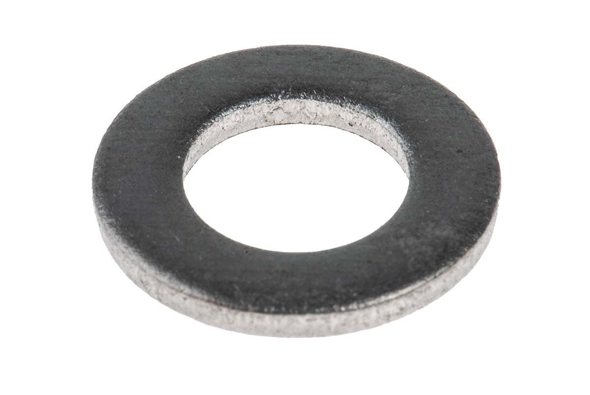 RS PRO Stainless Steel Plain Washers, M8, DIN 125A