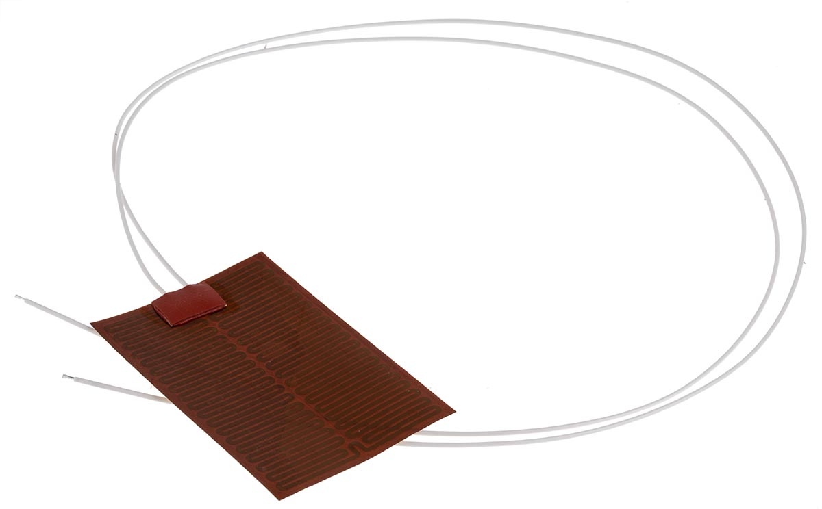 RS PRO Heating Element, 50 mm, 75 mm, Heater Mat, 3.75 W, 12V