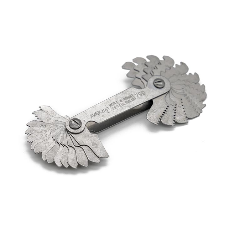 Moore & Wright, 30 Blades Thread Pitch Gauge