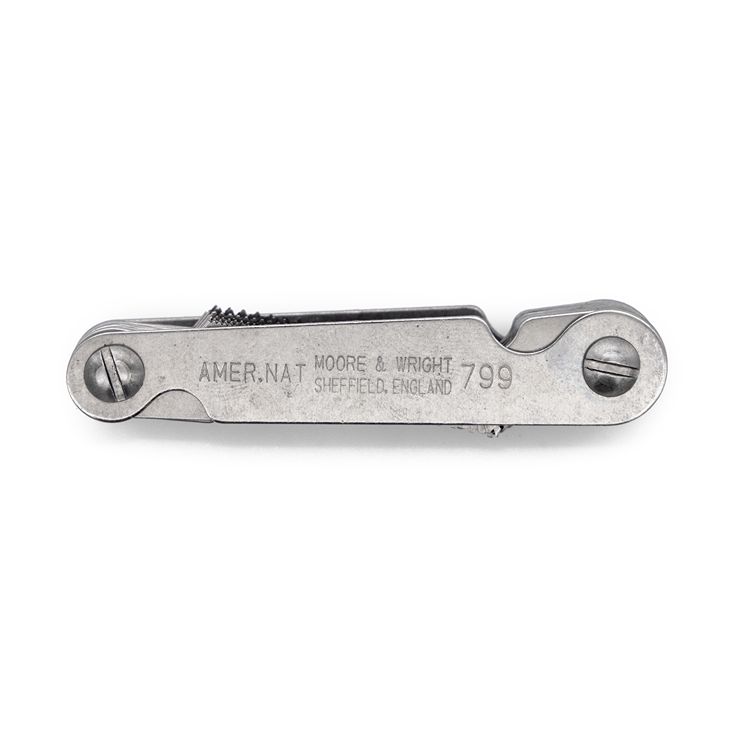 799 Moore & Wright, 30 Blades Thread Pitch Gauge