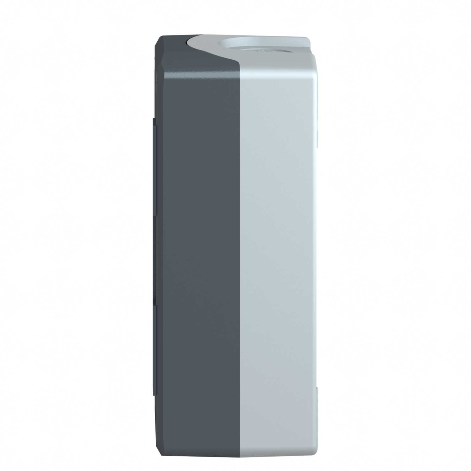 xald03 Schneider Electric Grey Polycarbonate Harmony XALD Control Station Enclosure - 3 Hole 22 mm Diameter