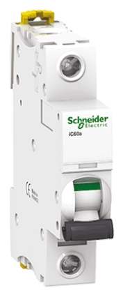 a9f74102 Schneider Electric Acti9 Acti9 iC60 Miniature Circuit Breaker, 1-Pole, 2A, Type C, 240V ac AC, 72 V dc DC, 10 kA