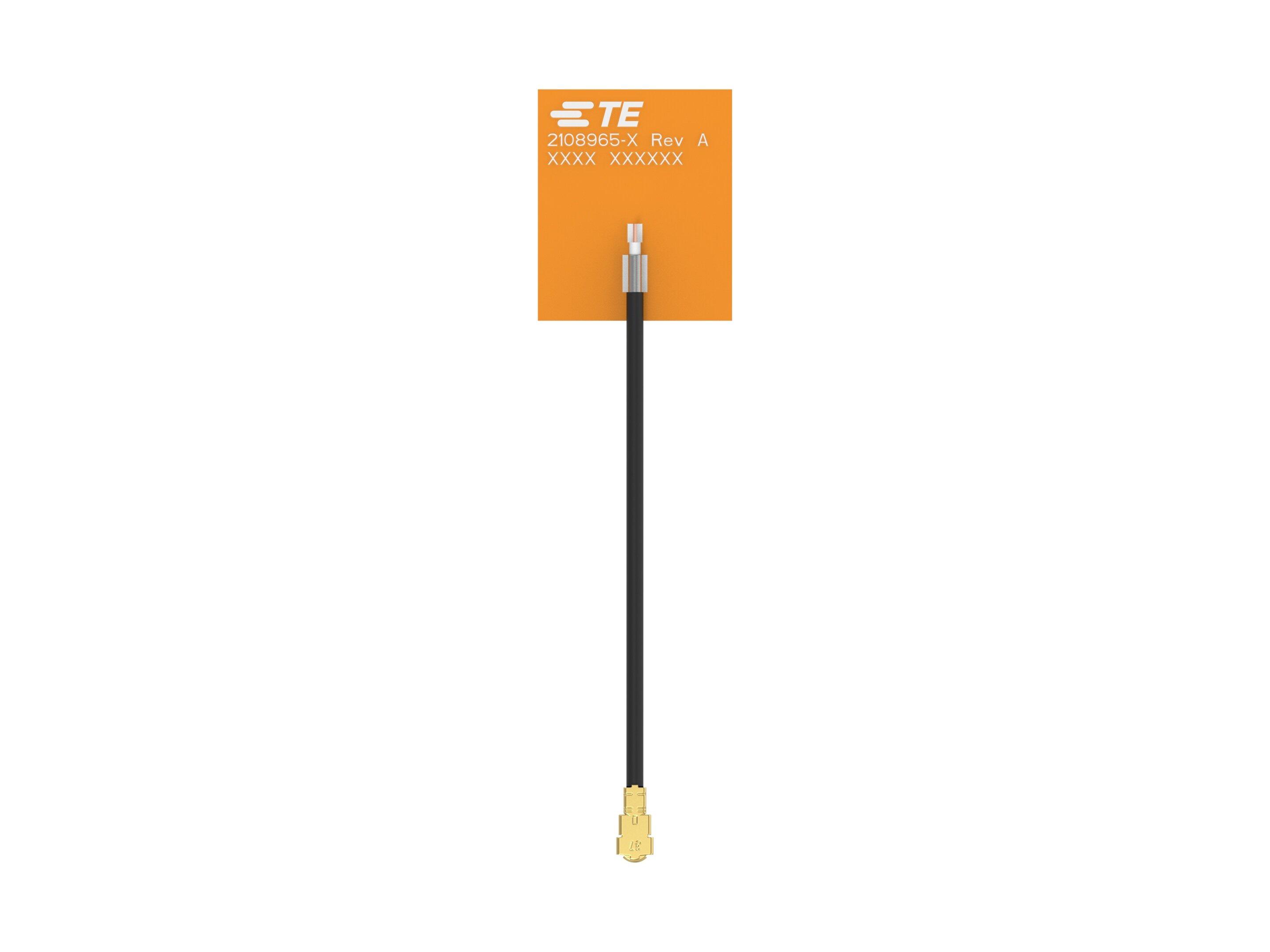 2108965-3 TE Connectivity  FPC Omnidirectional Antenna with MHF Connector, Ultra Wideband (UWB)