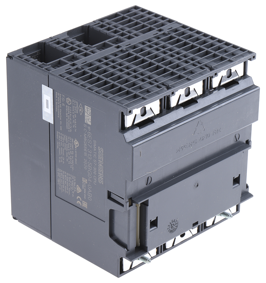 6es7313-5bg04-0ab0 Siemens SIMATIC S7-300 Series PLC CPU for Use with SIMATIC S7-300 Series, 24 V dc Supply, Analogue, Digital Output, 28