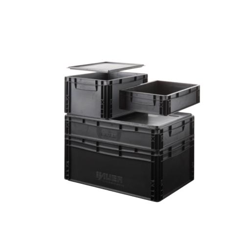 Anti-Static Plastic ESD-Safe Box 400mm (L) 300mm (W) 220mm (H)