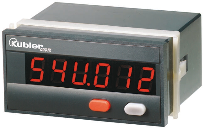Kubler CODIX 54U Counter, 6 Digit LED, 60kHz, 90 → 260 V ac