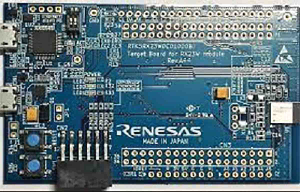 Renesas Electronics, 32 bit RX, RX23W Microcontroller, 54 MHz, 64kB FLASH, 83-Pin LGA