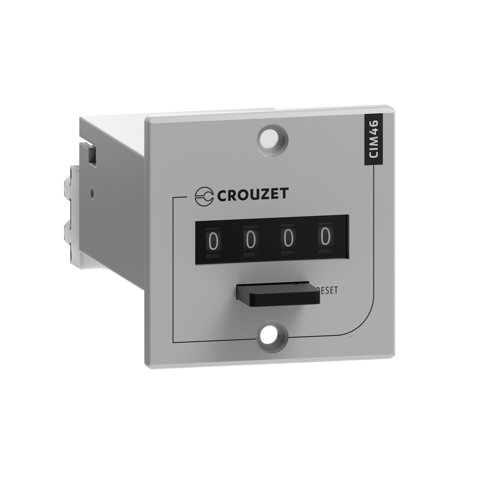 Crouzet CIM Impulse Counter, 4 Digit Mechanical, 110 V dc