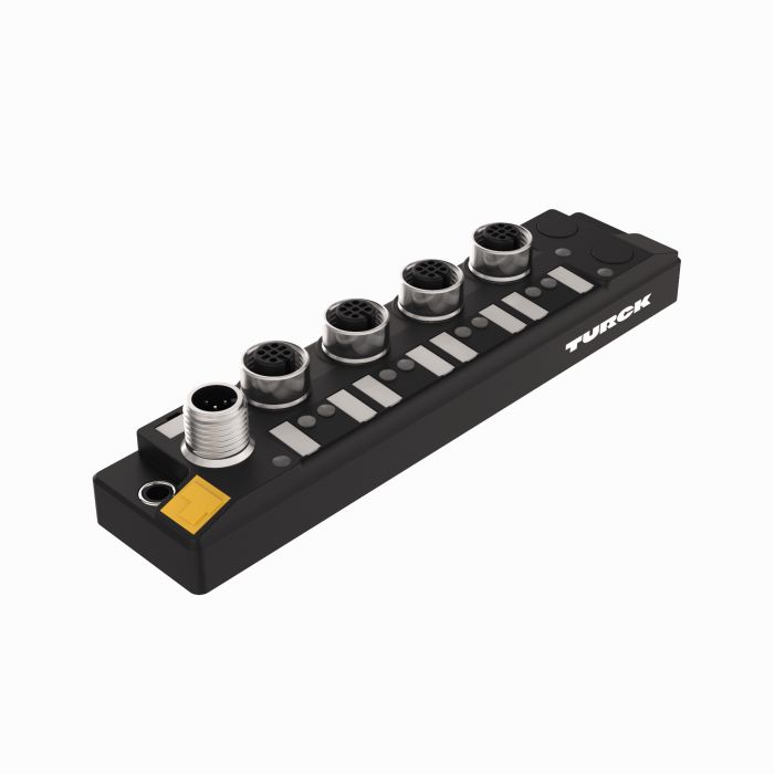 Turck TBIL Series I/O module, M12 4-pin, 4 way, 8 port