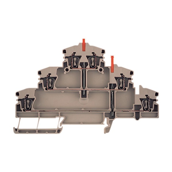 Weidmüller 1782320000 Dark Beige, 0.5 → 2.5mm², 1-Level, Clamp Termination