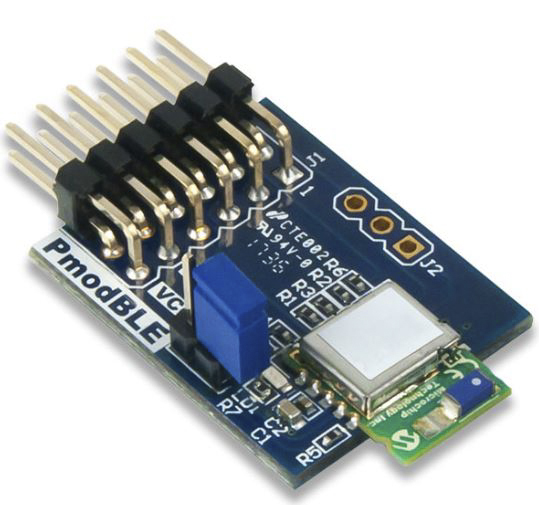 Digilent Pmod BLE Bluetooth Low Energy RN4870 Bluetooth Development Kit for Health/Medical Devices, Secure