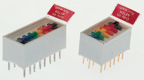ERG 6 Way Through Hole DIP Switch 6PST